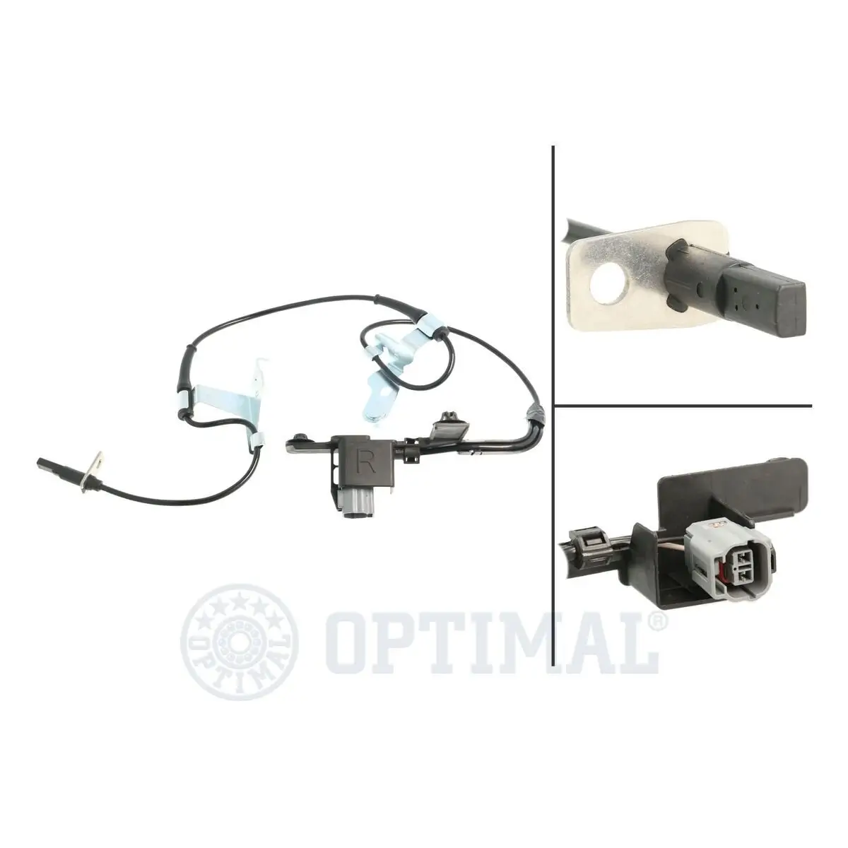 Sensor, Raddrehzahl Vorderachse rechts OPTIMAL 06-S758