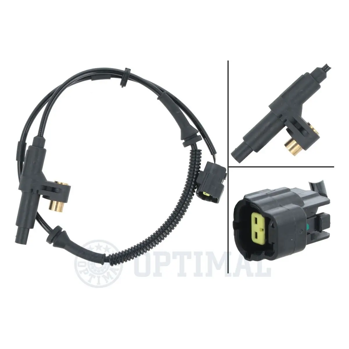 Sensor, Raddrehzahl Hinterachse OPTIMAL 06-S767