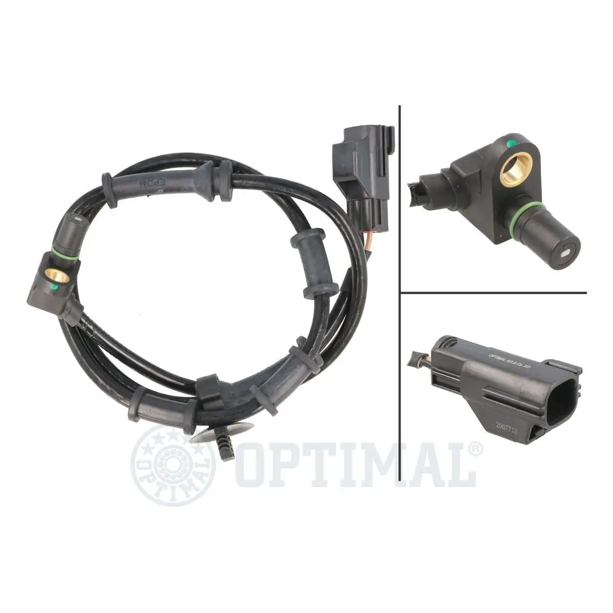Sensor, Raddrehzahl Vorderachse OPTIMAL 06-S782
