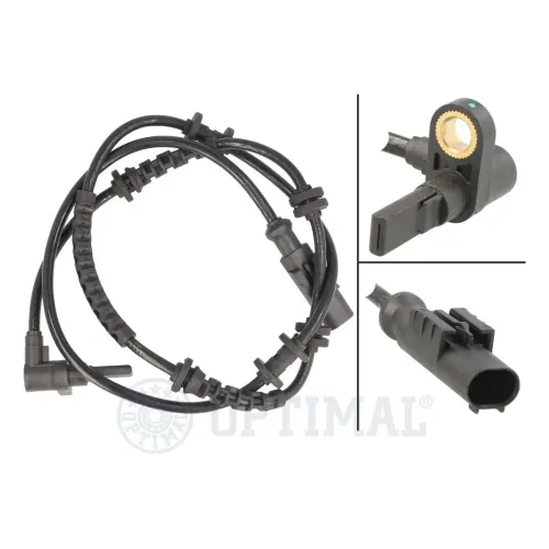 Sensor, Raddrehzahl Vorderachse OPTIMAL 06-S801 Bild Sensor, Raddrehzahl Vorderachse OPTIMAL 06-S801