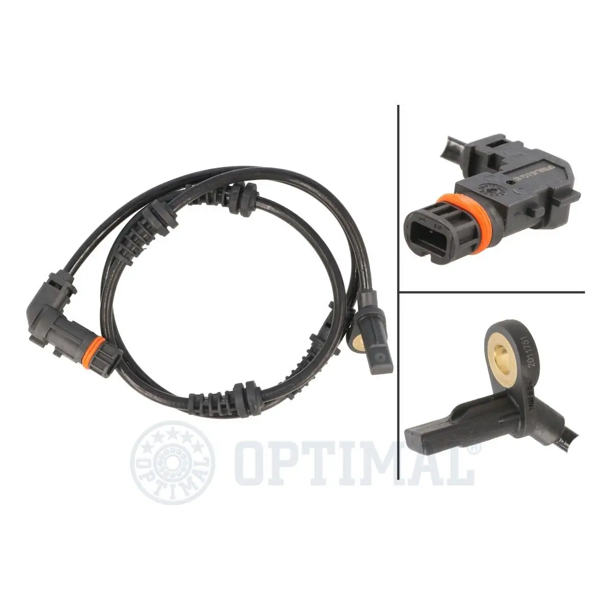 Sensor, Raddrehzahl Vorderachse OPTIMAL 06-S813
