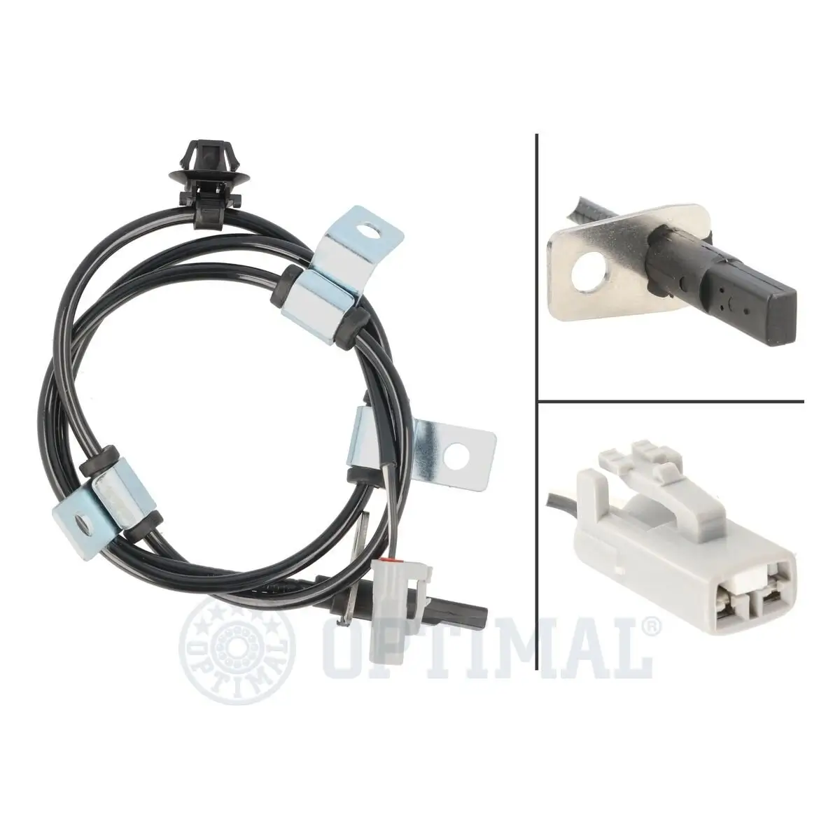 Sensor, Raddrehzahl Hinterachse links OPTIMAL 06-S820