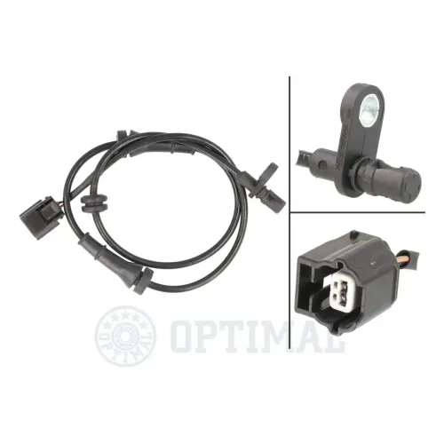 Sensor, Raddrehzahl Hinterachse links OPTIMAL 06-S841 Bild Sensor, Raddrehzahl Hinterachse links OPTIMAL 06-S841