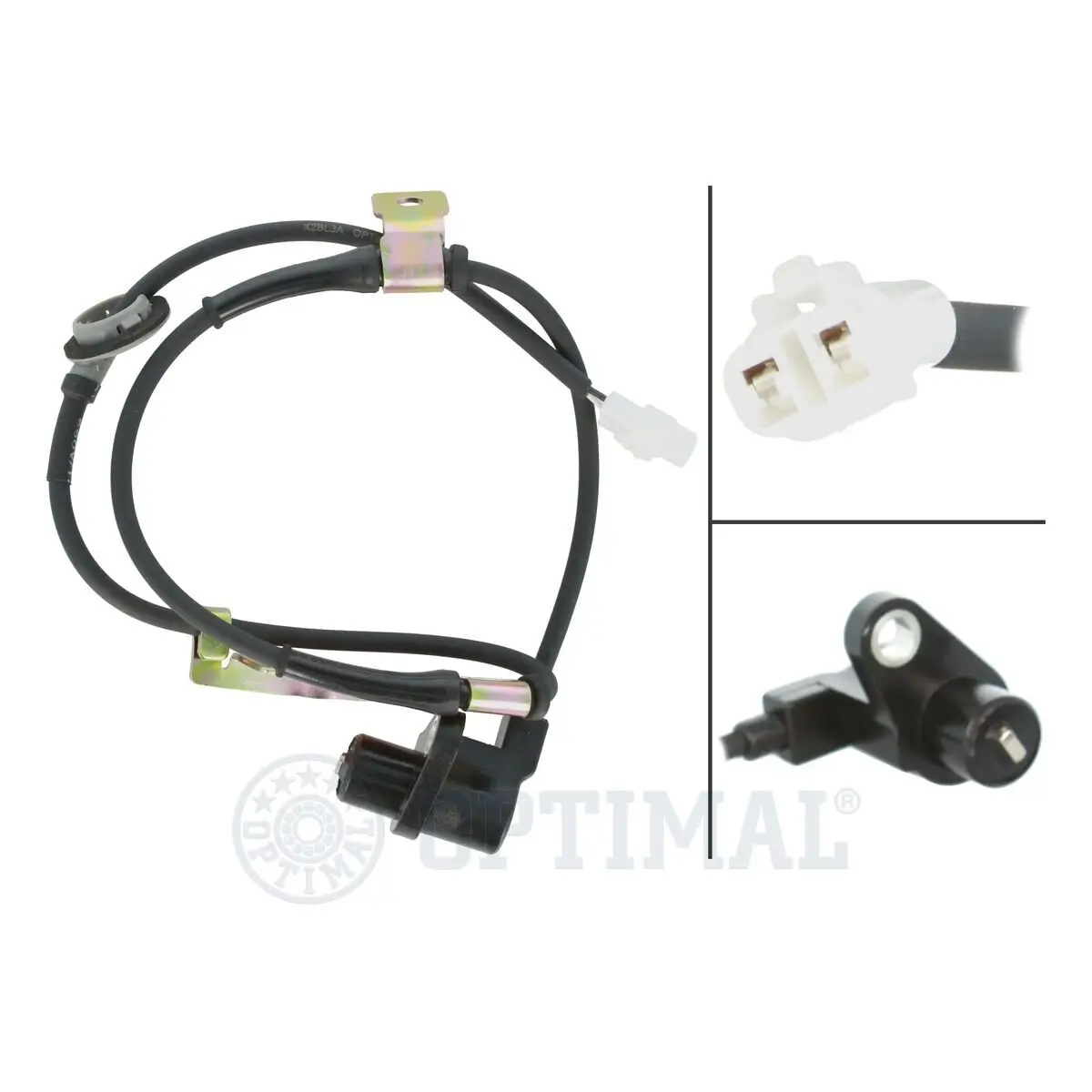 Sensor, Raddrehzahl Vorderachse links OPTIMAL 06-S843