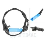 Sensor, Raddrehzahl Vorderachse OPTIMAL 06-S855