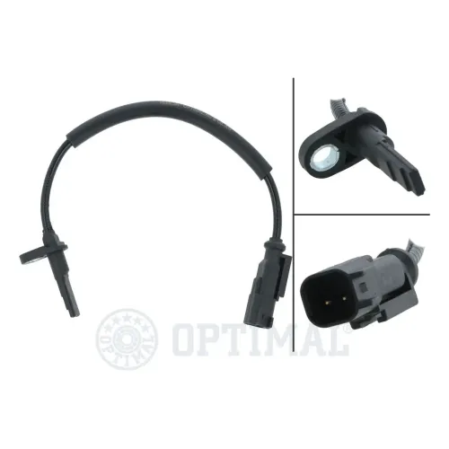 Sensor, Raddrehzahl Vorderachse links Vorderachse rechts OPTIMAL 06-S873 Bild Sensor, Raddrehzahl Vorderachse links Vorderachse rechts OPTIMAL 06-S873