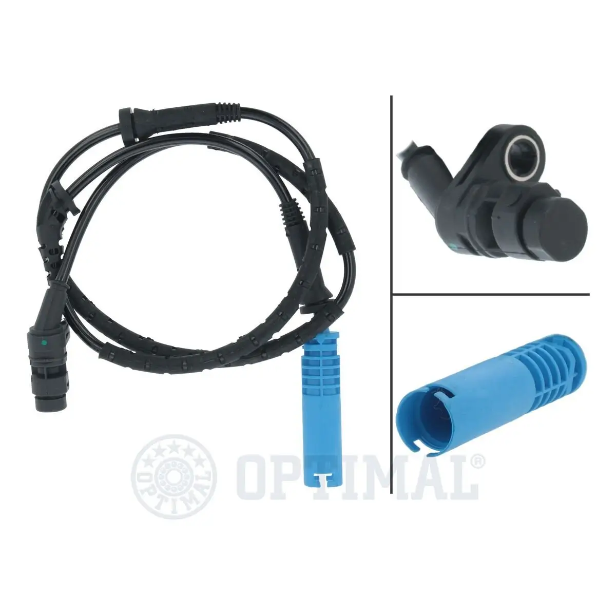 Sensor, Raddrehzahl Vorderachse OPTIMAL 06-S875