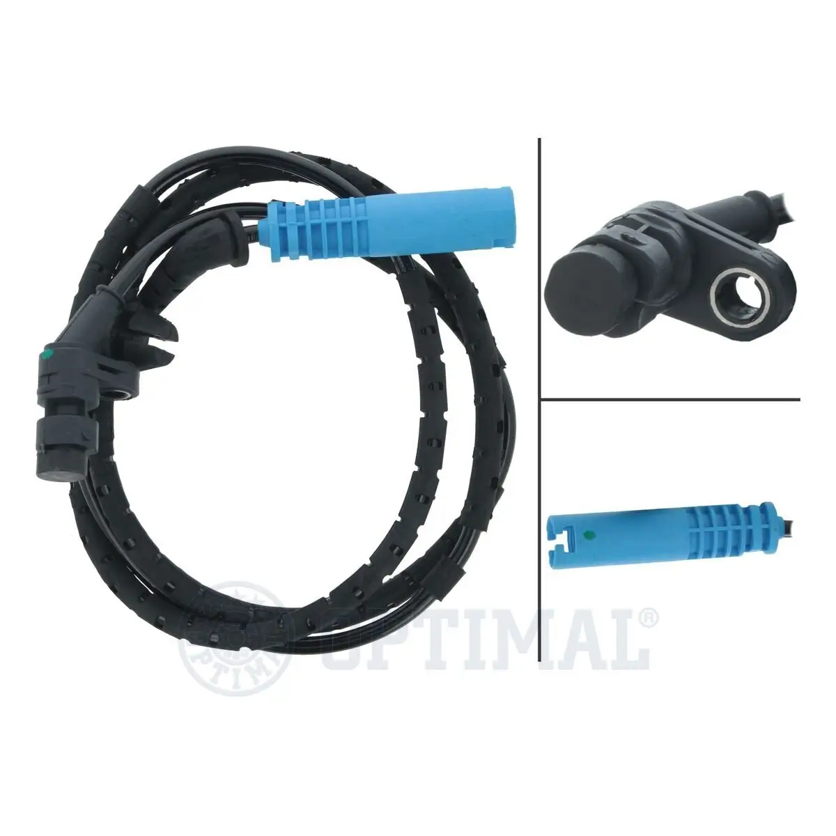 Sensor, Raddrehzahl Hinterachse OPTIMAL 06-S876