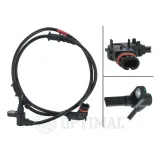 Sensor, Raddrehzahl Vorderachse OPTIMAL 06-S889