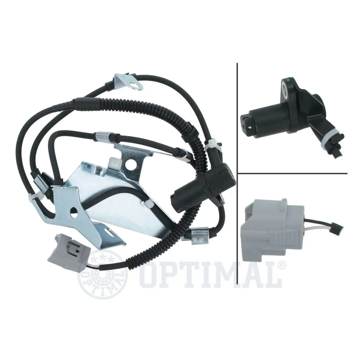 Sensor, Raddrehzahl Vorderachse links OPTIMAL 06-S898