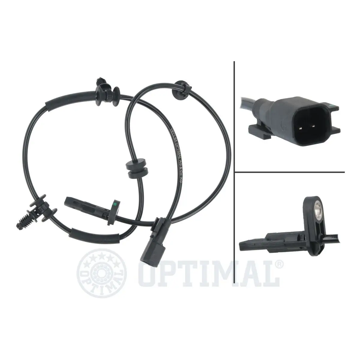 Sensor, Raddrehzahl Vorderachse OPTIMAL 06-S913