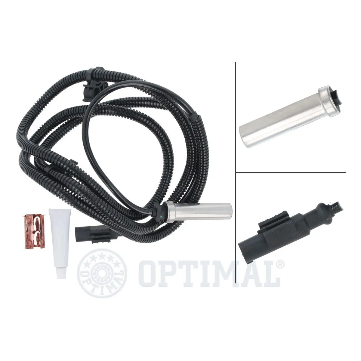 Sensor, Raddrehzahl Vorderachse OPTIMAL 06-S931