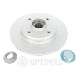Bremsscheibe Hinterachse OPTIMAL 602883BS1