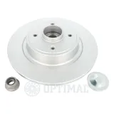 Bremsscheibe Hinterachse OPTIMAL 702603BS1