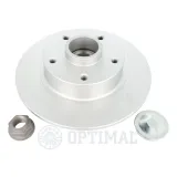 Bremsscheibe Hinterachse OPTIMAL 702976BS0