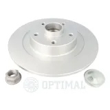 Bremsscheibe Hinterachse OPTIMAL 702976BS2