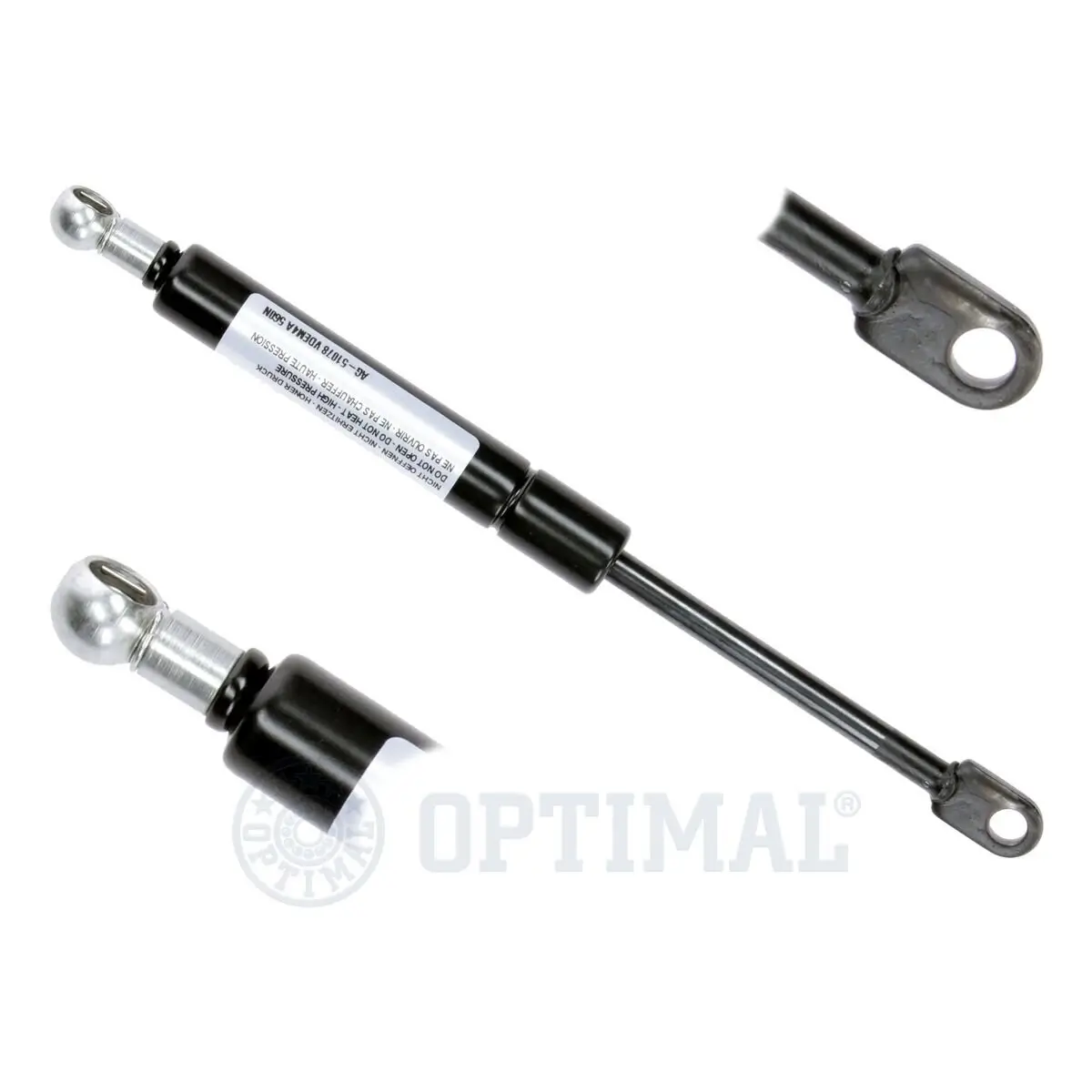 Gasfeder, Heckscheibe beidseitig OPTIMAL AG-51078