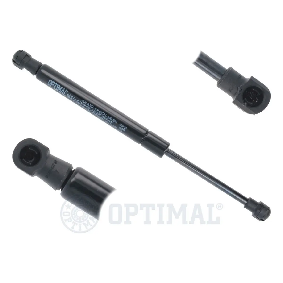 Gasfeder, Koffer-/Laderaum beidseitig hinten OPTIMAL AG-51183