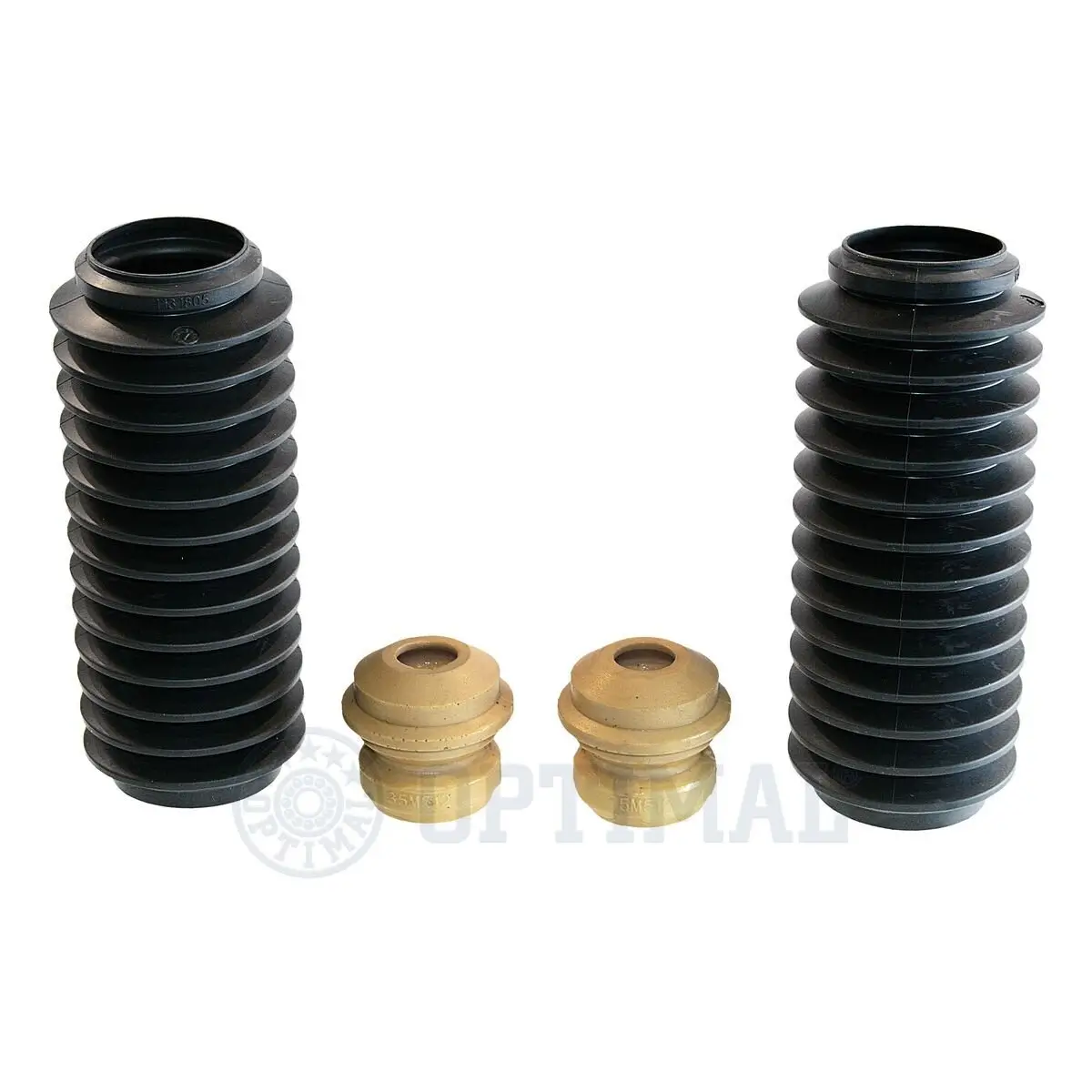 Staubschutzsatz, Stoßdämpfer Hinterachse links Hinterachse rechts OPTIMAL AK-735161