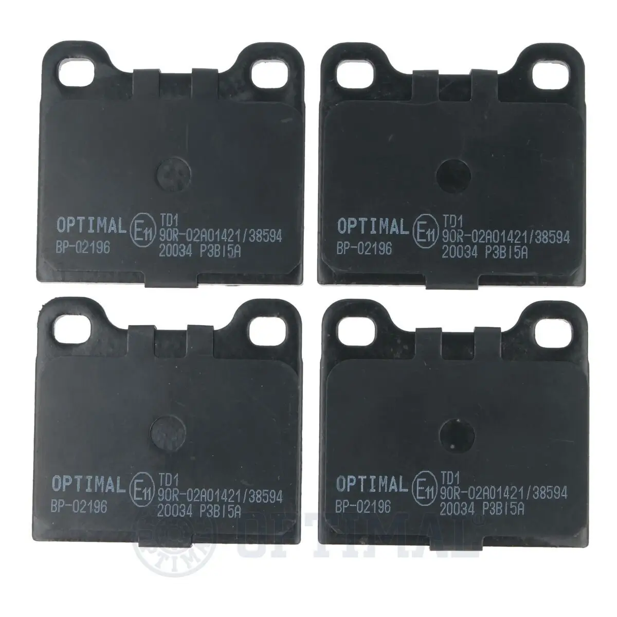 Bremsbelagsatz, Scheibenbremse OPTIMAL BP-02196