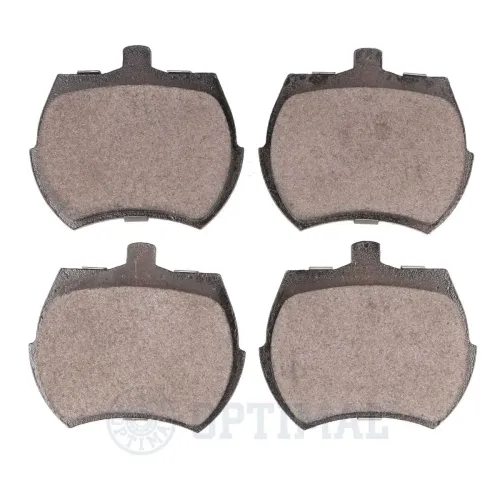 Bremsbelagsatz, Scheibenbremse Vorderachse OPTIMAL BP-06120 Bild Bremsbelagsatz, Scheibenbremse Vorderachse OPTIMAL BP-06120