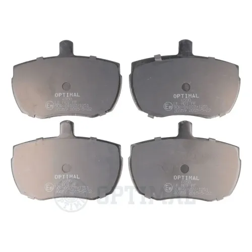 Bremsbelagsatz, Scheibenbremse Vorderachse OPTIMAL BP-06550 Bild Bremsbelagsatz, Scheibenbremse Vorderachse OPTIMAL BP-06550