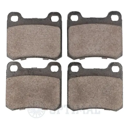 Bremsbelagsatz, Scheibenbremse Hinterachse OPTIMAL BP-09322 Bild Bremsbelagsatz, Scheibenbremse Hinterachse OPTIMAL BP-09322