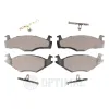 Bremsbelagsatz, Scheibenbremse Vorderachse OPTIMAL BP-09362 Bild Bremsbelagsatz, Scheibenbremse Vorderachse OPTIMAL BP-09362