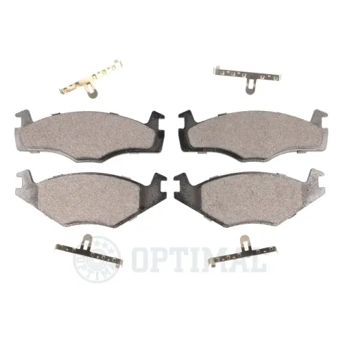 Bremsbelagsatz, Scheibenbremse Vorderachse OPTIMAL BP-09362 Bild Bremsbelagsatz, Scheibenbremse Vorderachse OPTIMAL BP-09362