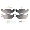 Bremsbelagsatz, Scheibenbremse Vorderachse OPTIMAL BP-09363
