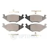Bremsbelagsatz, Scheibenbremse Vorderachse OPTIMAL BP-09363 Bild Bremsbelagsatz, Scheibenbremse Vorderachse OPTIMAL BP-09363