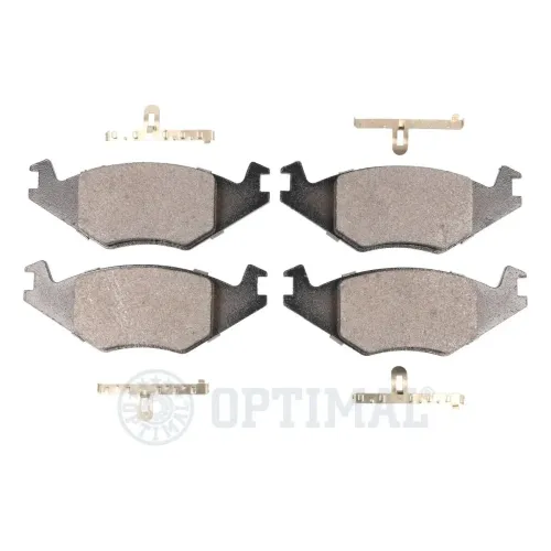 Bremsbelagsatz, Scheibenbremse Vorderachse OPTIMAL BP-09363 Bild Bremsbelagsatz, Scheibenbremse Vorderachse OPTIMAL BP-09363