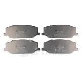 Bremsbelagsatz, Scheibenbremse Vorderachse OPTIMAL BP-09394