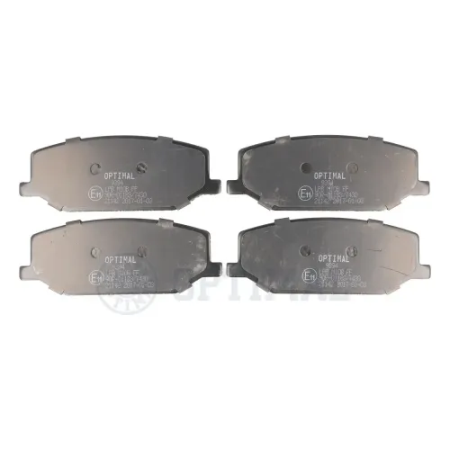 Bremsbelagsatz, Scheibenbremse Vorderachse OPTIMAL BP-09394 Bild Bremsbelagsatz, Scheibenbremse Vorderachse OPTIMAL BP-09394
