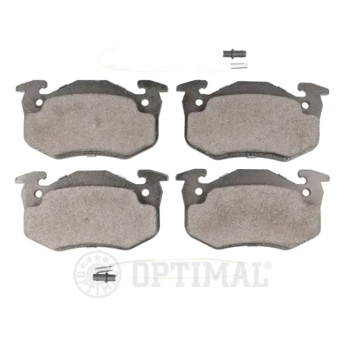 Bremsbelagsatz, Scheibenbremse Vorderachse OPTIMAL BP-09397 Bild Bremsbelagsatz, Scheibenbremse Vorderachse OPTIMAL BP-09397