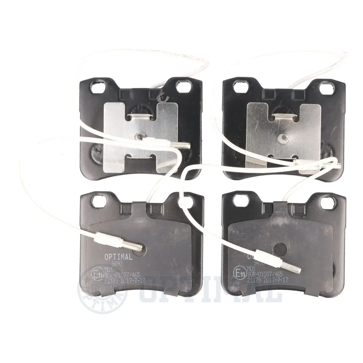 Bremsbelagsatz, Scheibenbremse Vorderachse OPTIMAL BP-09490
