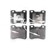 Bremsbelagsatz, Scheibenbremse Vorderachse OPTIMAL BP-09490