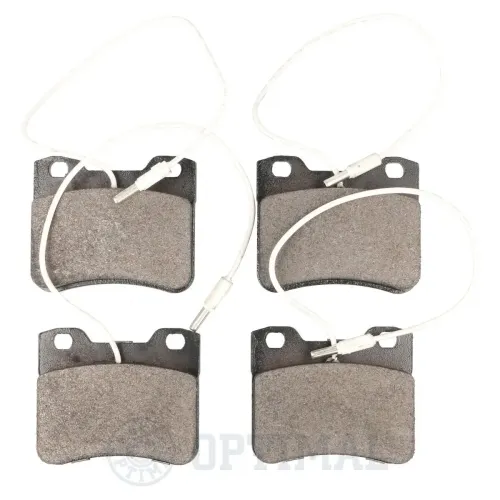 Bremsbelagsatz, Scheibenbremse Vorderachse OPTIMAL BP-09490 Bild Bremsbelagsatz, Scheibenbremse Vorderachse OPTIMAL BP-09490
