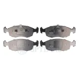 Bremsbelagsatz, Scheibenbremse Vorderachse OPTIMAL BP-09536