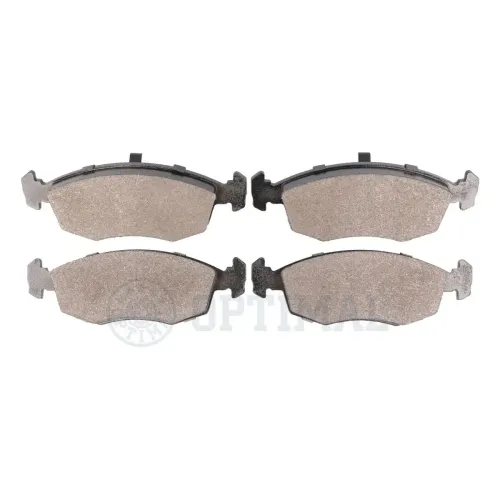 Bremsbelagsatz, Scheibenbremse Vorderachse OPTIMAL BP-09536 Bild Bremsbelagsatz, Scheibenbremse Vorderachse OPTIMAL BP-09536