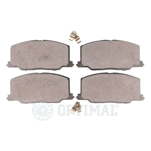 Bremsbelagsatz, Scheibenbremse Vorderachse OPTIMAL BP-09549 Bild Bremsbelagsatz, Scheibenbremse Vorderachse OPTIMAL BP-09549