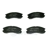 Bremsbelagsatz, Scheibenbremse Vorderachse OPTIMAL BP-09554