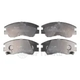 Bremsbelagsatz, Scheibenbremse Vorderachse OPTIMAL BP-09557