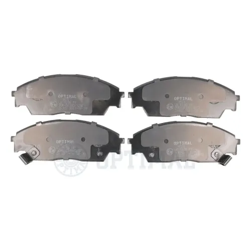 Bremsbelagsatz, Scheibenbremse Vorderachse OPTIMAL BP-09571 Bild Bremsbelagsatz, Scheibenbremse Vorderachse OPTIMAL BP-09571