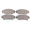 Bremsbelagsatz, Scheibenbremse Vorderachse OPTIMAL BP-09571 Bild Bremsbelagsatz, Scheibenbremse Vorderachse OPTIMAL BP-09571