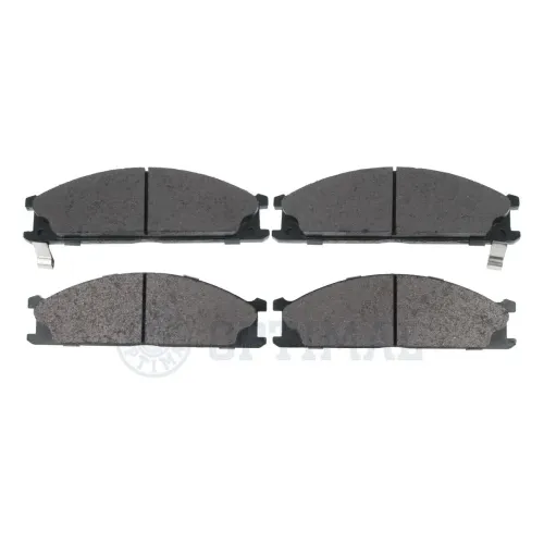 Bremsbelagsatz, Scheibenbremse Vorderachse OPTIMAL BP-09578 Bild Bremsbelagsatz, Scheibenbremse Vorderachse OPTIMAL BP-09578