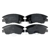 Bremsbelagsatz, Scheibenbremse Vorderachse OPTIMAL BP-09581