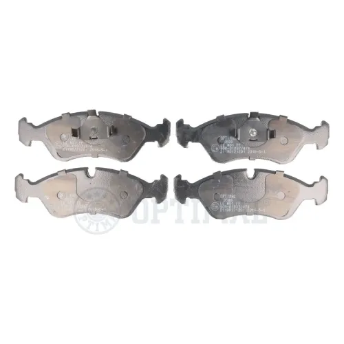 Bremsbelagsatz, Scheibenbremse Vorderachse OPTIMAL BP-09588 Bild Bremsbelagsatz, Scheibenbremse Vorderachse OPTIMAL BP-09588