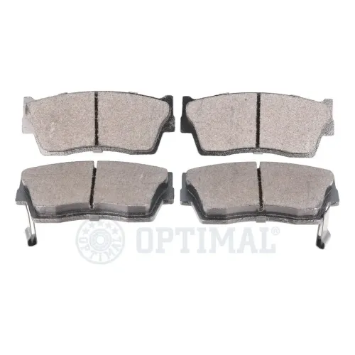 Bremsbelagsatz, Scheibenbremse Vorderachse OPTIMAL BP-09592 Bild Bremsbelagsatz, Scheibenbremse Vorderachse OPTIMAL BP-09592