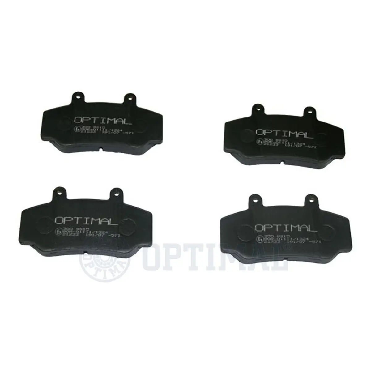 Bremsbelagsatz, Scheibenbremse Vorderachse OPTIMAL BP-09610